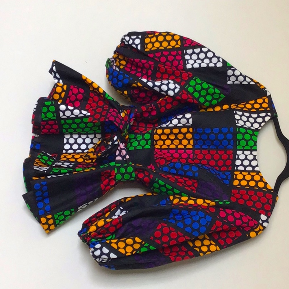 Women’s Ankara blouse.